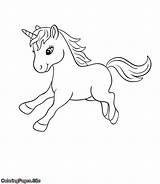 Unicorn Coloring Baby Pages Cute Color Unicorns Colouring Kids Print Books Printable Outline Site Coloringpages Gif Online Preschool Popular Activities sketch template