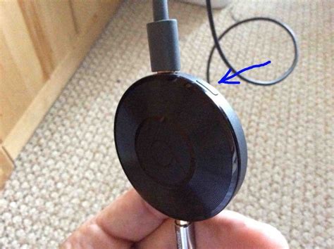 reset button  google chromecast audio    toms tek stop reset button chromecast