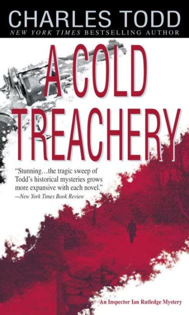 A Cold Treachery Inspector Ian Rutledge Series 7 By