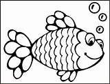 Fish Pages Color Coloring Kids Scales Drawing Animal Printable Via Getdrawings Clipartmag sketch template