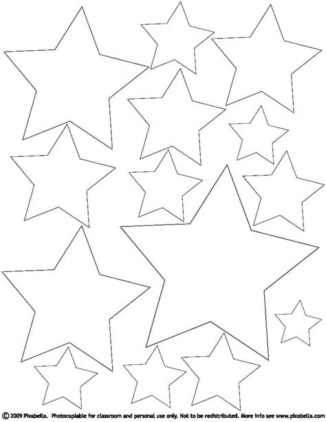 printable star coloring pages  printable star