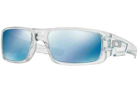Oakley Crankshaft Sunglasses Oo9239 04 Polished Clear Frame W Ice