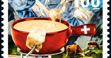 filatelista  irresistivel queijo suico