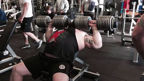 Eddie Hall 100kg Dumbbell Press 7 Reps Strength Asylum Gym