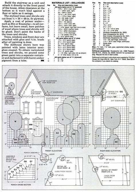doll house plans fresh wooden doll house plans woodarchivist