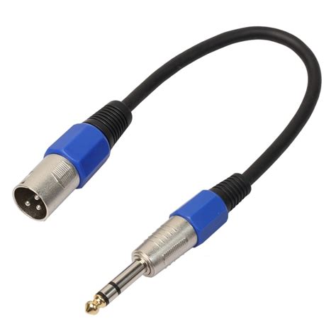 cm xlr  pin male    mm xlr female plug stereo microphone audio cord cable