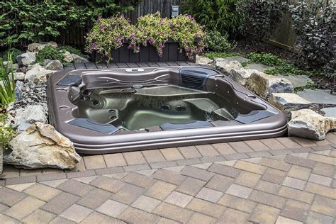 massapequa projectspa installation   hot tub outdoor