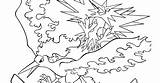 Pokemon Coloring Pages Zapdos Legendary Go sketch template