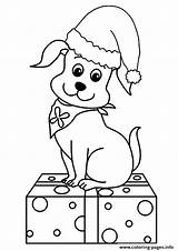 Coloring Christmas Pages Puppy Puppies Cute Super Pup Printable Sad Print Husky Sheets Color Baby Dog Kids Getcolorings Animal Pug sketch template
