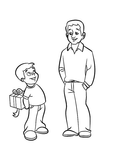 happy father day card  love dad coloring pages coloring sky
