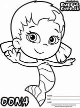 Bubble Guppies Coloring Pages Oona Nickelodeon Colouring Easy Google Sheets Character Birthday School Guppy Printable Underwater Book Search Coloringpagesfortoddlers Disney sketch template
