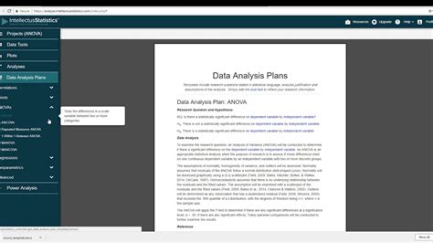 data analysis plan templates youtube