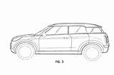 Mini Countryman Sketches Next Automotorblog Sketch Revealed Filing Patent Motoring sketch template