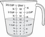 Measuring Cup Clip Measure Dry Half Illustrations Illustration Vector Filled Stock Line Clipground sketch template