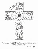Coloring Christian Pages Book Colouring Sheets Cross Adult Easter Jesus Amazon Drawings Books Bible sketch template