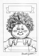 Pail Garbage Kids Coloring Pages Engstrom Brent sketch template