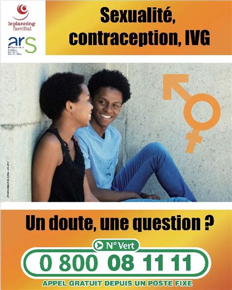 sexualité contraception ivg agence régionale de santé guadeloupe