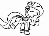 Coloring Fluttershy Pages Print Kids sketch template