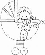 Baby Coloring Pages Drawings Para Shower Stroller Dibujos Colouring Stamps Embroidery Babies Riscos Colorear Tablero Seleccionar Color Book Designs Visit sketch template