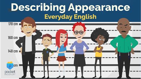 describing appearance everyday english youtube