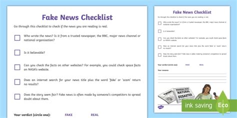 ks fake news checklist teacher