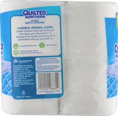 quilted northern toilet paper bath tissue  rolls kroger