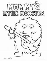 Little Monsters sketch template