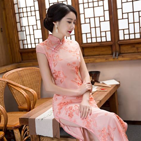 new arrival vintage traditional chinese qipao short sleeve cheongsam