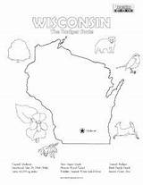 Coloring Wisconsin Pages State Facts Kids Teaching Printable Studies Social Lesson Grade Color Student Geography Getdrawings Getcolorings sketch template
