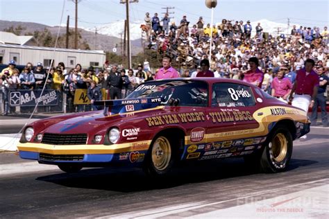 1970’s Pro Stock Drag Racing Time Capsule Fuel Curve