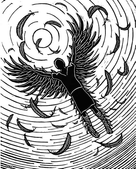 icarus drawing  kenneth cobb