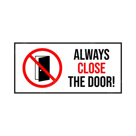 close  door sign vector  close  door close