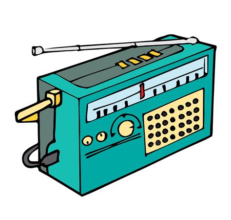 vintage radio cliparts   vintage radio cliparts png