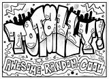 Graffiti Teenagers Totally 2552 sketch template