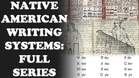 native american writing systems full playlist youtube
