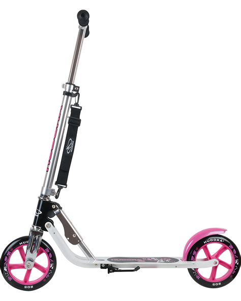 scooter big wheel  mm pinkschwarz hudora mytoys