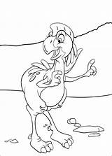 Land Before Time Coloring Pages Kids Fun Platvoet sketch template