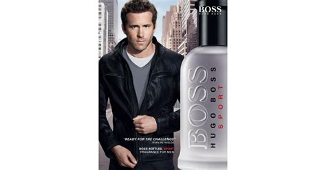 Ryan Reynolds For Hugo Boss Sexy Men In Fragrance Ads