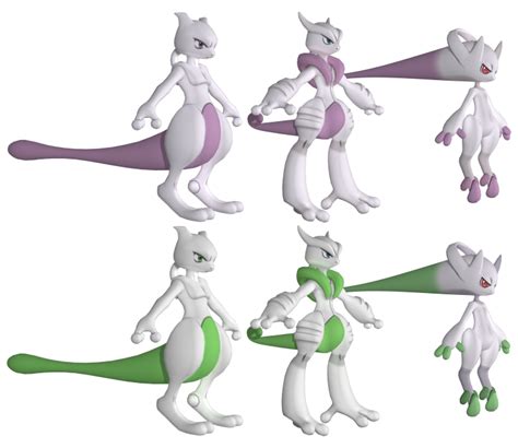 3ds pokémon x y 150 mewtwo the models resource