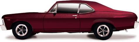 chevy nova ss  black cherry maisto