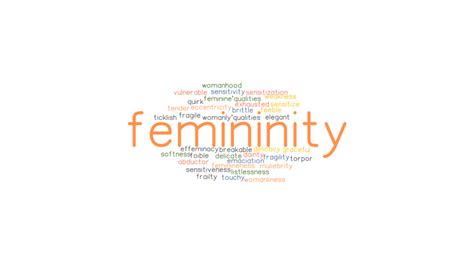 femininity synonyms and related words what is another