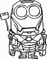 Minion Coloring Pages Man Iron Color Clipart Minions Sheets Bob Robot Kids Superhero Kindergarten Drawing Wecoloringpage Baymax Print Clipartmag Clipground sketch template