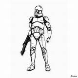 Stormtrooper Trooper Displaying Troopers sketch template