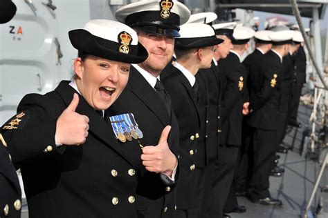 hms montrose home from seven month deployment royal navy