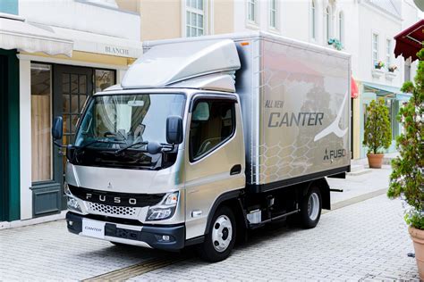 Mitsubishi Fuso Premieres The New Light Duty Canter Truck In Japan
