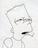 Bart Drawing Simpson Simpsons Drawings Desenhar Hypebeast Como Getdrawings Zooted Next sketch template
