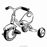 Tricycle sketch template