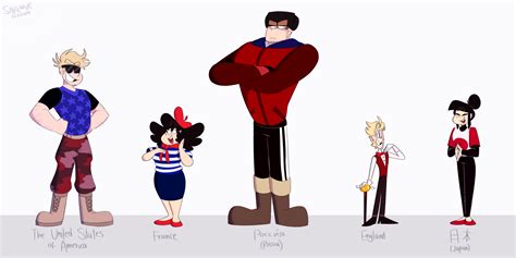 humanized countries  upgraded   softhd  deviantart