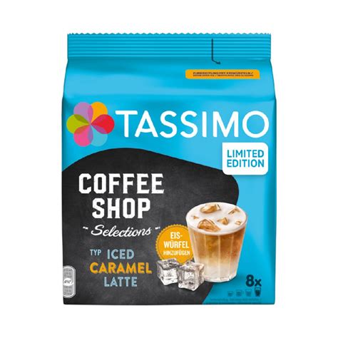 tassimo coffee shop iced caramel latte kapszula  adag