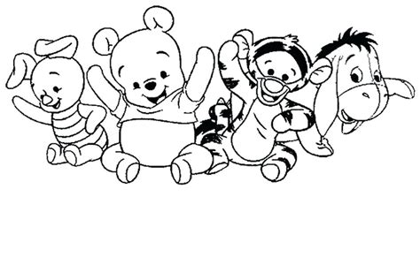 winnie  pooh christmas coloring pages  getcoloringscom
